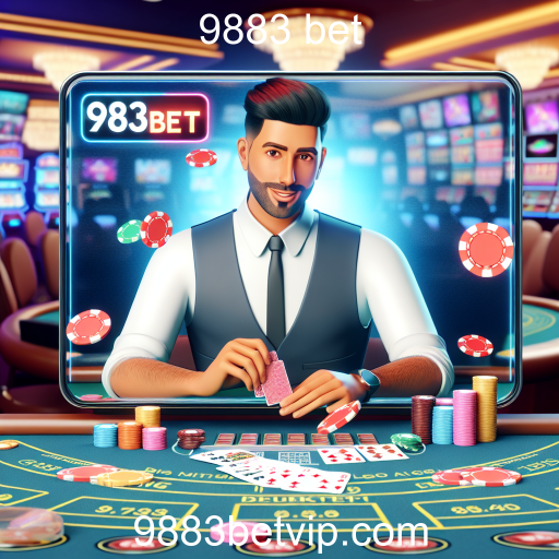 Experiência Imersiva no Cassino Ao Vivo da 9883 Bet